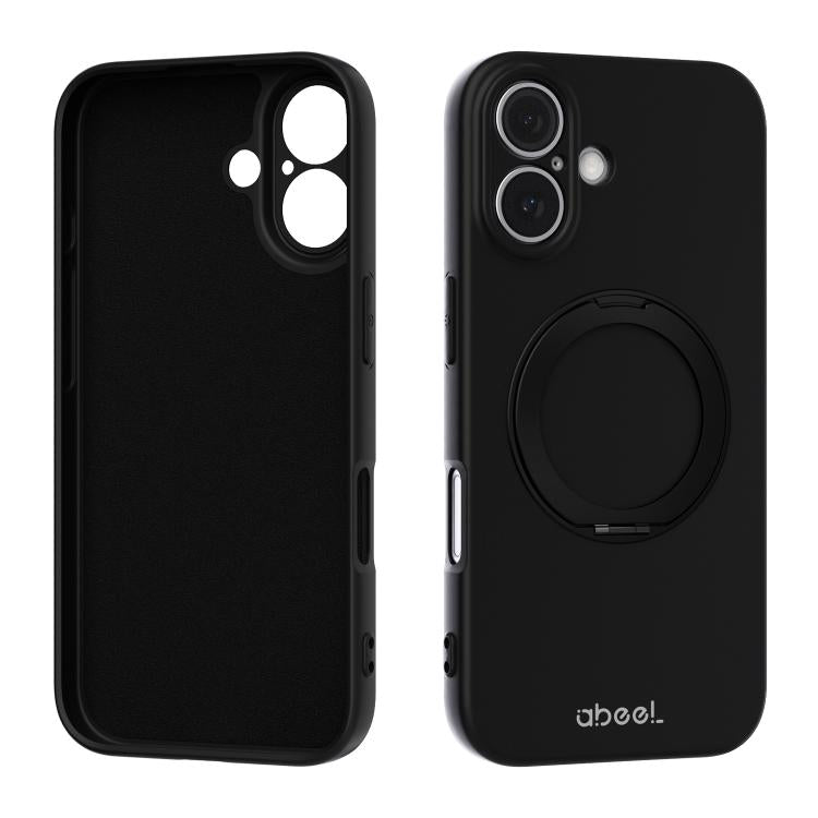Ốp lưng silicone lỏng có nam châm ABEEL, cảm giác thân thiện với da, kèm giá đỡ, dành cho iPhone 17 Pro Max, dành cho iPhone 17 Pro, dành cho iPhone 17, dành cho iPhone 16 Pro Max, dành cho iPhone 16 Pro, dành cho iPhone 16