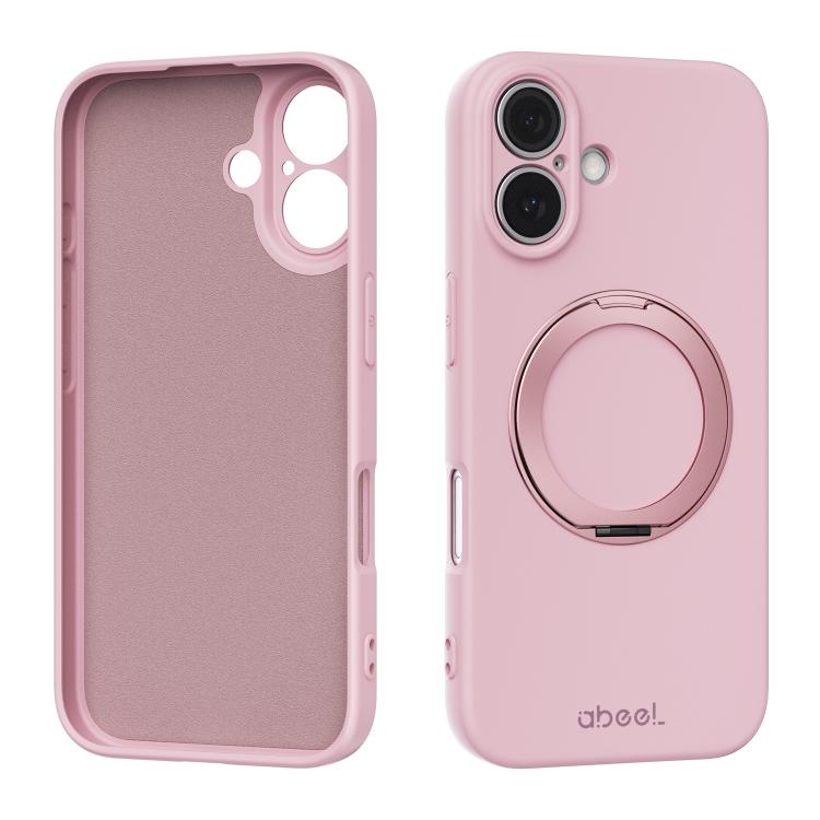 Ốp lưng silicone lỏng có nam châm ABEEL, cảm giác thân thiện với da, kèm giá đỡ, dành cho iPhone 17 Pro Max, dành cho iPhone 17 Pro, dành cho iPhone 17, dành cho iPhone 16 Pro Max, dành cho iPhone 16 Pro, dành cho iPhone 16