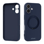 Ốp lưng silicone lỏng có nam châm ABEEL, cảm giác thân thiện với da, kèm giá đỡ, dành cho iPhone 17 Pro Max, dành cho iPhone 17 Pro, dành cho iPhone 17, dành cho iPhone 16 Pro Max, dành cho iPhone 16 Pro, dành cho iPhone 16