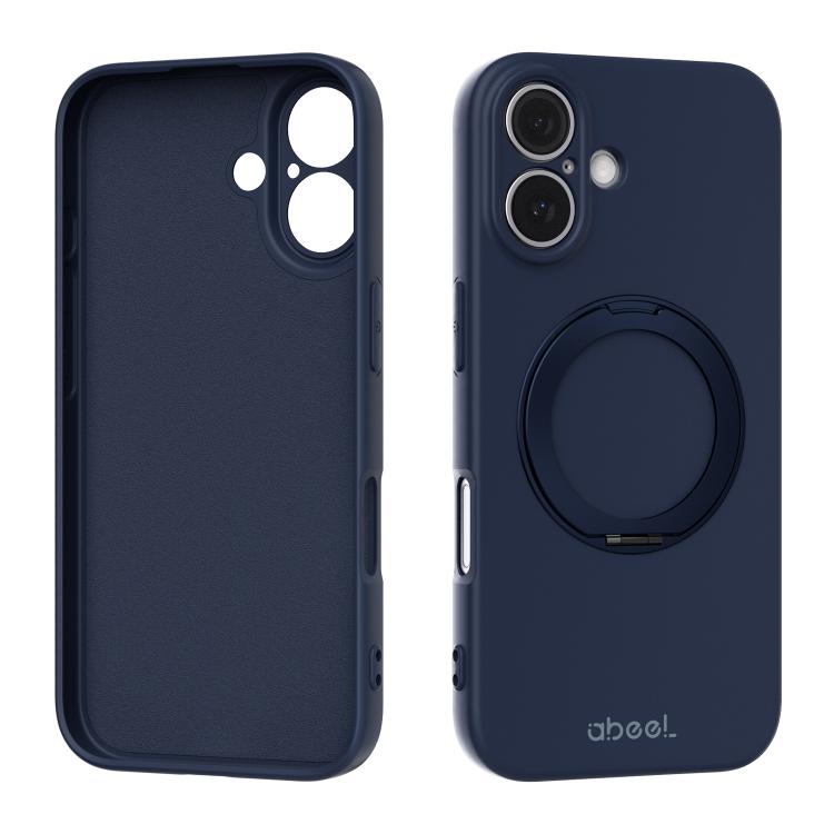 Ốp lưng silicone lỏng có nam châm ABEEL, cảm giác thân thiện với da, kèm giá đỡ, dành cho iPhone 17 Pro Max, dành cho iPhone 17 Pro, dành cho iPhone 17, dành cho iPhone 16 Pro Max, dành cho iPhone 16 Pro, dành cho iPhone 16