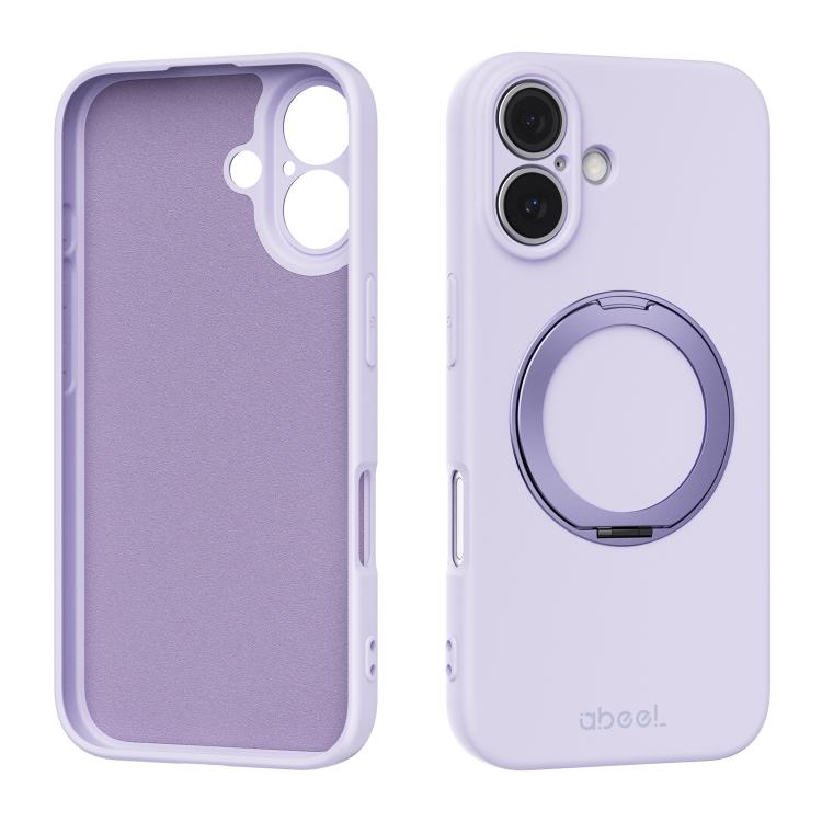 Ốp lưng silicone lỏng có nam châm ABEEL, cảm giác thân thiện với da, kèm giá đỡ, dành cho iPhone 17 Pro Max, dành cho iPhone 17 Pro, dành cho iPhone 17, dành cho iPhone 16 Pro Max, dành cho iPhone 16 Pro, dành cho iPhone 16