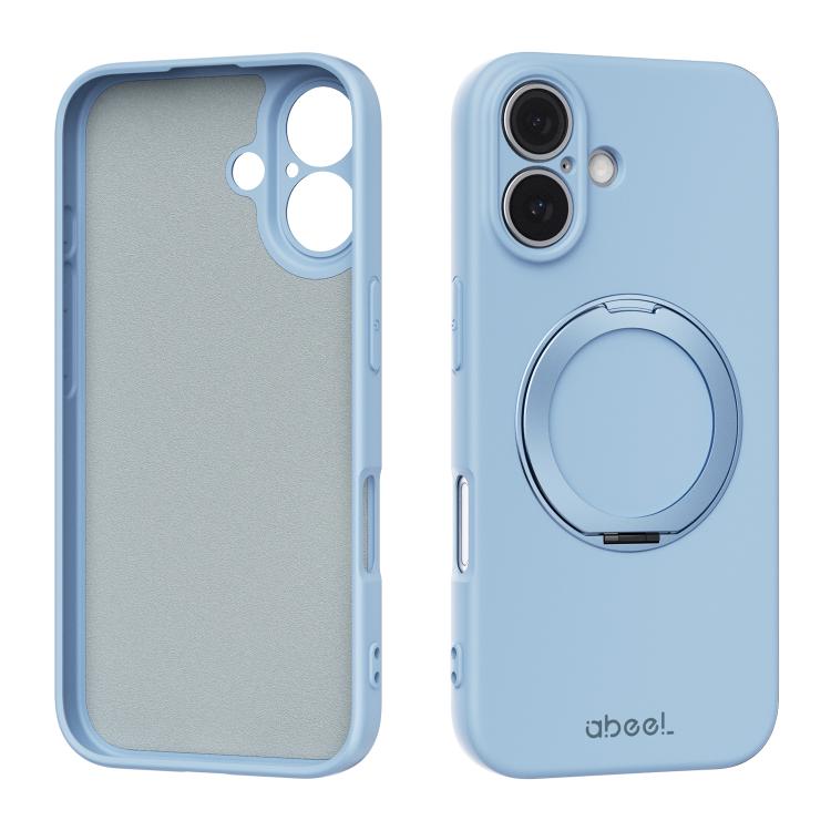 Ốp lưng silicone lỏng có nam châm ABEEL, cảm giác thân thiện với da, kèm giá đỡ, dành cho iPhone 17 Pro Max, dành cho iPhone 17 Pro, dành cho iPhone 17, dành cho iPhone 16 Pro Max, dành cho iPhone 16 Pro, dành cho iPhone 16