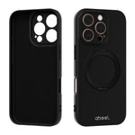 Ốp lưng silicone lỏng có nam châm ABEEL, cảm giác thân thiện với da, kèm giá đỡ, dành cho iPhone 17 Pro Max, dành cho iPhone 17 Pro, dành cho iPhone 17, dành cho iPhone 16 Pro Max, dành cho iPhone 16 Pro, dành cho iPhone 16