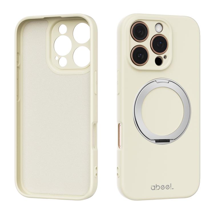Ốp lưng silicone lỏng có nam châm ABEEL, cảm giác thân thiện với da, kèm giá đỡ, dành cho iPhone 17 Pro Max, dành cho iPhone 17 Pro, dành cho iPhone 17, dành cho iPhone 16 Pro Max, dành cho iPhone 16 Pro, dành cho iPhone 16