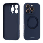 Ốp lưng silicone lỏng có nam châm ABEEL, cảm giác thân thiện với da, kèm giá đỡ, dành cho iPhone 17 Pro Max, dành cho iPhone 17 Pro, dành cho iPhone 17, dành cho iPhone 16 Pro Max, dành cho iPhone 16 Pro, dành cho iPhone 16