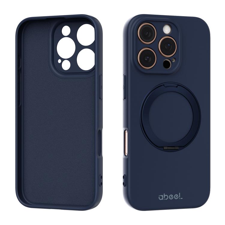 Ốp lưng silicone lỏng có nam châm ABEEL, cảm giác thân thiện với da, kèm giá đỡ, dành cho iPhone 17 Pro Max, dành cho iPhone 17 Pro, dành cho iPhone 17, dành cho iPhone 16 Pro Max, dành cho iPhone 16 Pro, dành cho iPhone 16