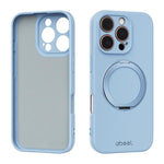 Ốp lưng silicone lỏng có nam châm ABEEL, cảm giác thân thiện với da, kèm giá đỡ, dành cho iPhone 17 Pro Max, dành cho iPhone 17 Pro, dành cho iPhone 17, dành cho iPhone 16 Pro Max, dành cho iPhone 16 Pro, dành cho iPhone 16