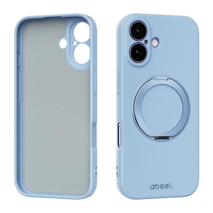 Ốp lưng silicone lỏng có nam châm ABEEL, cảm giác thân thiện với da, kèm giá đỡ, dành cho iPhone 17 Pro Max, dành cho iPhone 17 Pro, dành cho iPhone 17, dành cho iPhone 16 Pro Max, dành cho iPhone 16 Pro, dành cho iPhone 16