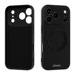 Ốp lưng silicone lỏng có nam châm ABEEL, cảm giác thân thiện với da, kèm giá đỡ, dành cho iPhone 17 Pro Max, dành cho iPhone 17 Pro, dành cho iPhone 17, dành cho iPhone 16 Pro Max, dành cho iPhone 16 Pro, dành cho iPhone 16
