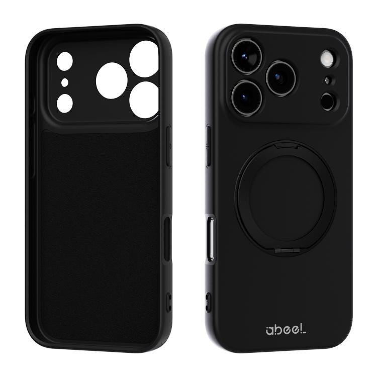 Ốp lưng silicone lỏng có nam châm ABEEL, cảm giác thân thiện với da, kèm giá đỡ, dành cho iPhone 17 Pro Max, dành cho iPhone 17 Pro, dành cho iPhone 17, dành cho iPhone 16 Pro Max, dành cho iPhone 16 Pro, dành cho iPhone 16