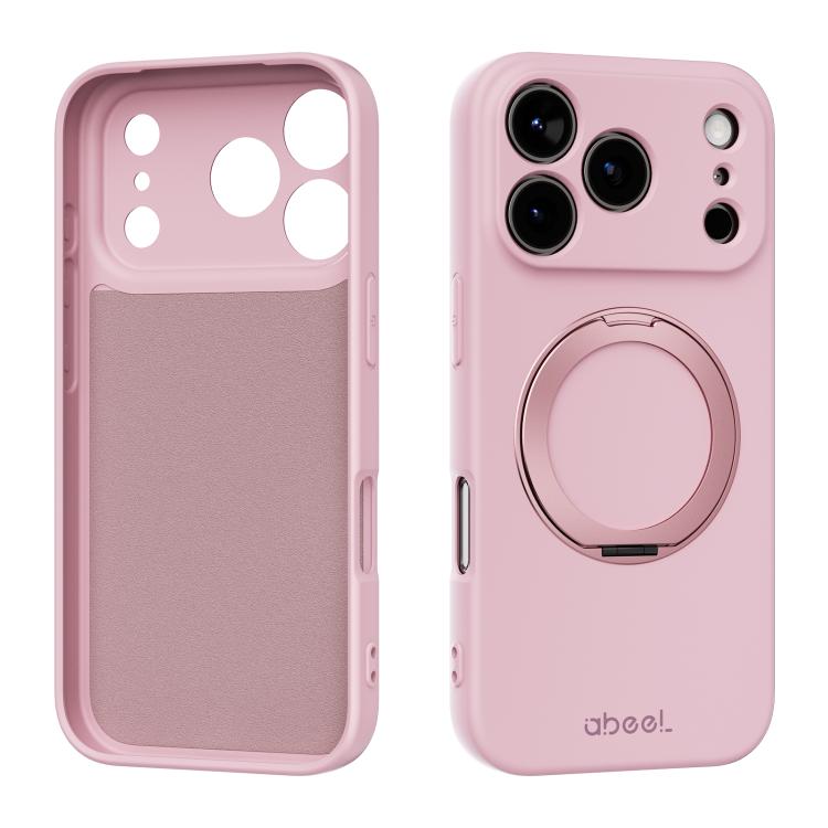 Ốp lưng silicone lỏng có nam châm ABEEL, cảm giác thân thiện với da, kèm giá đỡ, dành cho iPhone 17 Pro Max, dành cho iPhone 17 Pro, dành cho iPhone 17, dành cho iPhone 16 Pro Max, dành cho iPhone 16 Pro, dành cho iPhone 16