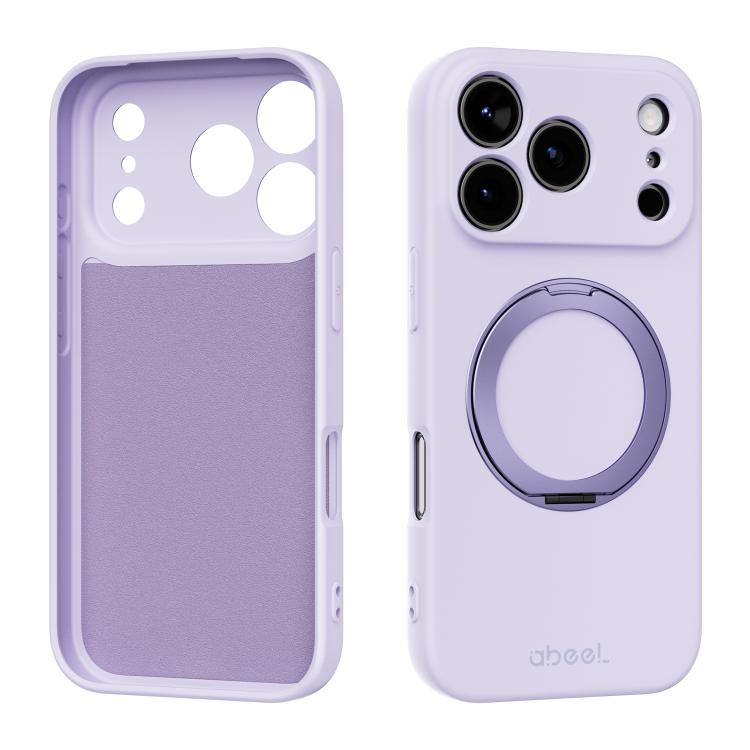Ốp lưng silicone lỏng có nam châm ABEEL, cảm giác thân thiện với da, kèm giá đỡ, dành cho iPhone 17 Pro Max, dành cho iPhone 17 Pro, dành cho iPhone 17, dành cho iPhone 16 Pro Max, dành cho iPhone 16 Pro, dành cho iPhone 16