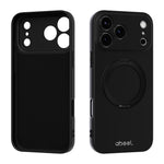 Ốp lưng silicone lỏng có nam châm ABEEL, cảm giác thân thiện với da, kèm giá đỡ, dành cho iPhone 17 Pro Max, dành cho iPhone 17 Pro, dành cho iPhone 17, dành cho iPhone 16 Pro Max, dành cho iPhone 16 Pro, dành cho iPhone 16