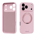 Ốp lưng silicone lỏng có nam châm ABEEL, cảm giác thân thiện với da, kèm giá đỡ, dành cho iPhone 17 Pro Max, dành cho iPhone 17 Pro, dành cho iPhone 17, dành cho iPhone 16 Pro Max, dành cho iPhone 16 Pro, dành cho iPhone 16