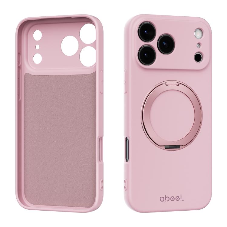 Ốp lưng silicone lỏng có nam châm ABEEL, cảm giác thân thiện với da, kèm giá đỡ, dành cho iPhone 17 Pro Max, dành cho iPhone 17 Pro, dành cho iPhone 17, dành cho iPhone 16 Pro Max, dành cho iPhone 16 Pro, dành cho iPhone 16