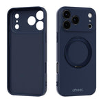 Ốp lưng silicone lỏng có nam châm ABEEL, cảm giác thân thiện với da, kèm giá đỡ, dành cho iPhone 17 Pro Max, dành cho iPhone 17 Pro, dành cho iPhone 17, dành cho iPhone 16 Pro Max, dành cho iPhone 16 Pro, dành cho iPhone 16