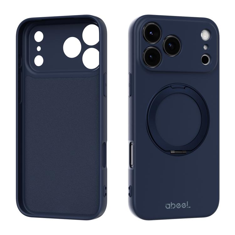 Ốp lưng silicone lỏng có nam châm ABEEL, cảm giác thân thiện với da, kèm giá đỡ, dành cho iPhone 17 Pro Max, dành cho iPhone 17 Pro, dành cho iPhone 17, dành cho iPhone 16 Pro Max, dành cho iPhone 16 Pro, dành cho iPhone 16