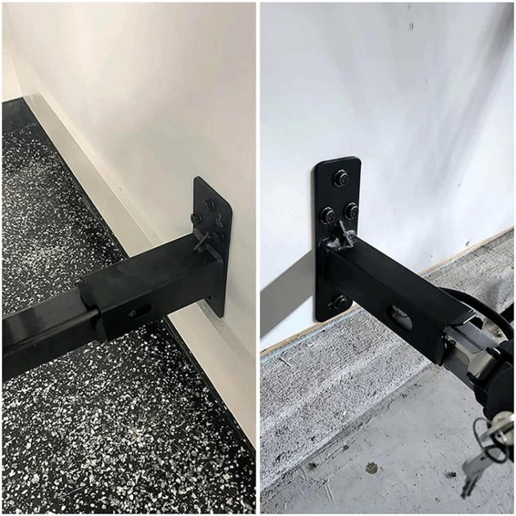 Giá đỡ xe đạp gắn tường chịu lực nặng hình chữ T bằng kim loại, Thiết bị kết nối, FS-2473