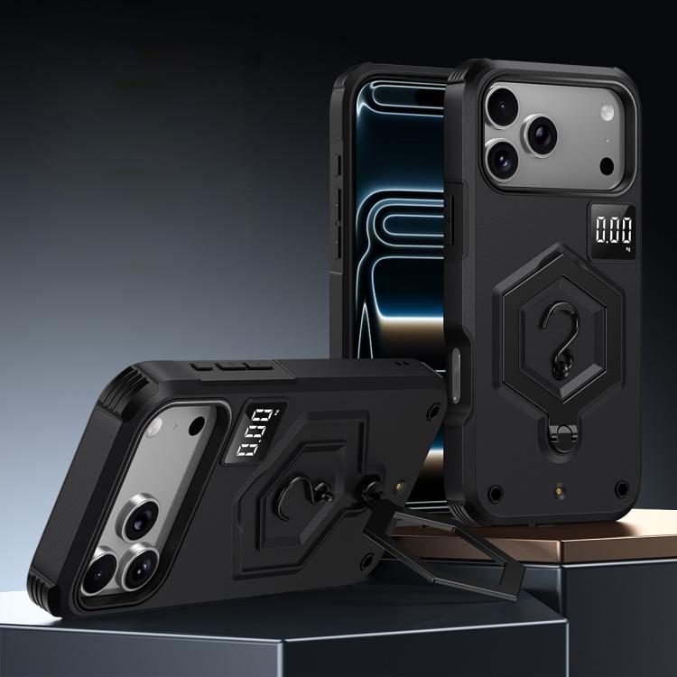 Ốp lưng điện thoại có nam châm hình lục giác kiêm giá đỡ cân điện tử, dành cho iPhone 17 Pro Max, iPhone 17 Pro, iPhone 17, iPhone Air, iPhone 16 Pro Max, iPhone 16 Pro