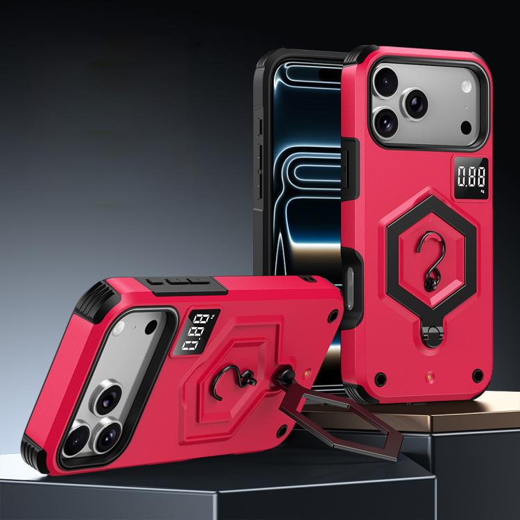 Ốp lưng điện thoại có nam châm hình lục giác kiêm giá đỡ cân điện tử, dành cho iPhone 17 Pro Max, iPhone 17 Pro, iPhone 17, iPhone Air, iPhone 16 Pro Max, iPhone 16 Pro