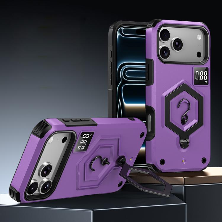 Ốp lưng điện thoại có nam châm hình lục giác kiêm giá đỡ cân điện tử, dành cho iPhone 17 Pro Max, iPhone 17 Pro, iPhone 17, iPhone Air, iPhone 16 Pro Max, iPhone 16 Pro