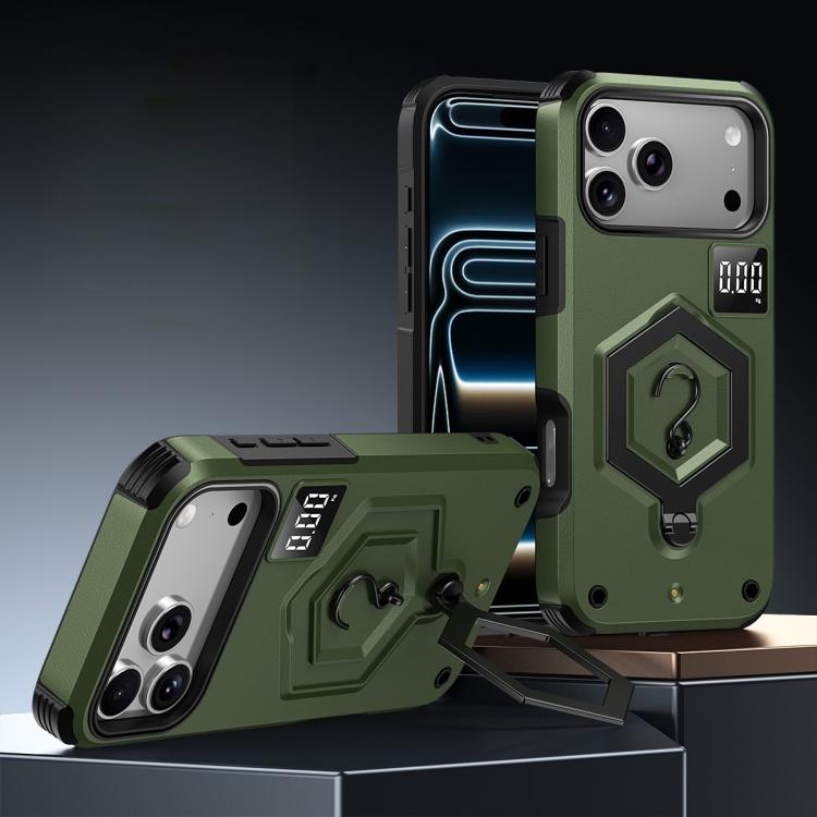 Ốp lưng điện thoại có nam châm hình lục giác kiêm giá đỡ cân điện tử, dành cho iPhone 17 Pro Max, iPhone 17 Pro, iPhone 17, iPhone Air, iPhone 16 Pro Max, iPhone 16 Pro