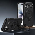 Ốp lưng điện thoại có nam châm hình lục giác kiêm giá đỡ cân điện tử, dành cho iPhone 17 Pro Max, iPhone 17 Pro, iPhone 17, iPhone Air, iPhone 16 Pro Max, iPhone 16 Pro