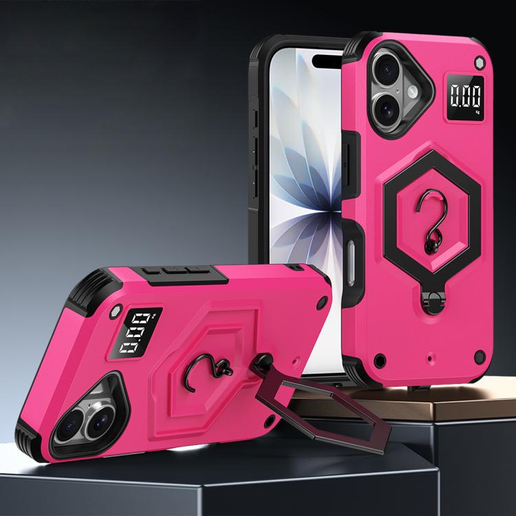Ốp lưng điện thoại có nam châm hình lục giác kiêm giá đỡ cân điện tử, dành cho iPhone 17 Pro Max, iPhone 17 Pro, iPhone 17, iPhone Air, iPhone 16 Pro Max, iPhone 16 Pro