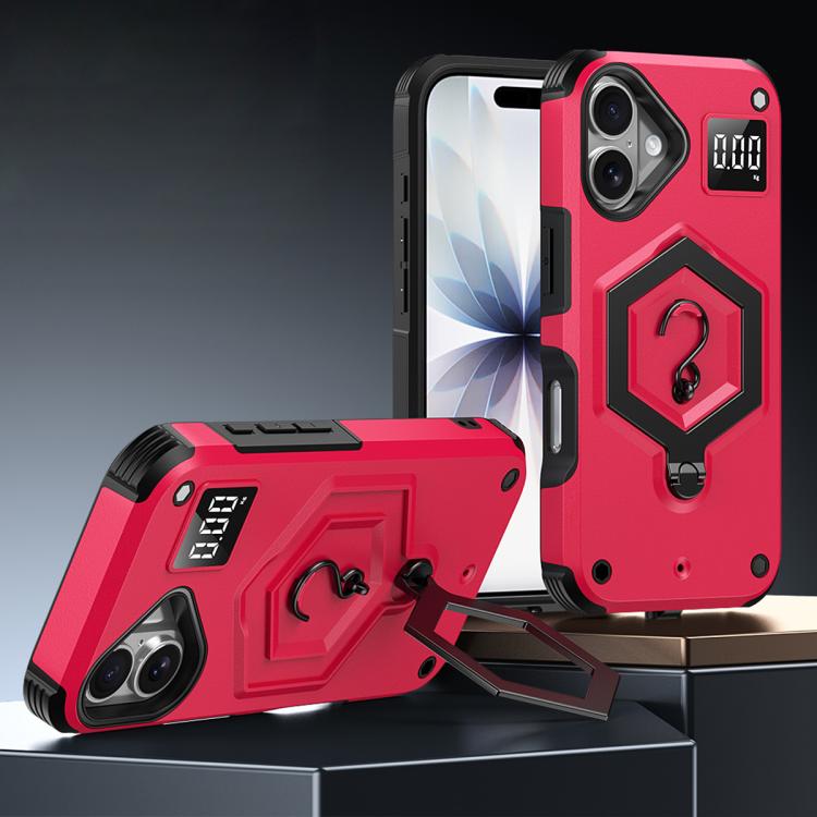 Ốp lưng điện thoại có nam châm hình lục giác kiêm giá đỡ cân điện tử, dành cho iPhone 17 Pro Max, iPhone 17 Pro, iPhone 17, iPhone Air, iPhone 16 Pro Max, iPhone 16 Pro