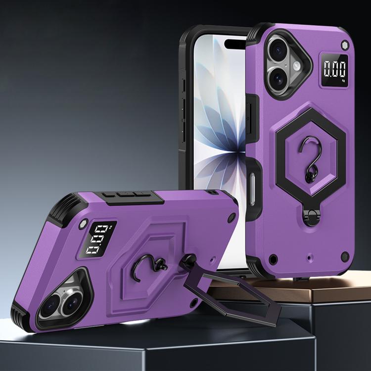 Ốp lưng điện thoại có nam châm hình lục giác kiêm giá đỡ cân điện tử, dành cho iPhone 17 Pro Max, iPhone 17 Pro, iPhone 17, iPhone Air, iPhone 16 Pro Max, iPhone 16 Pro