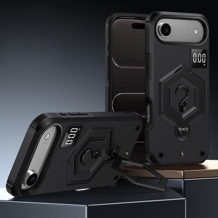 Ốp lưng điện thoại có nam châm hình lục giác kiêm giá đỡ cân điện tử, dành cho iPhone 17 Pro Max, iPhone 17 Pro, iPhone 17, iPhone Air, iPhone 16 Pro Max, iPhone 16 Pro