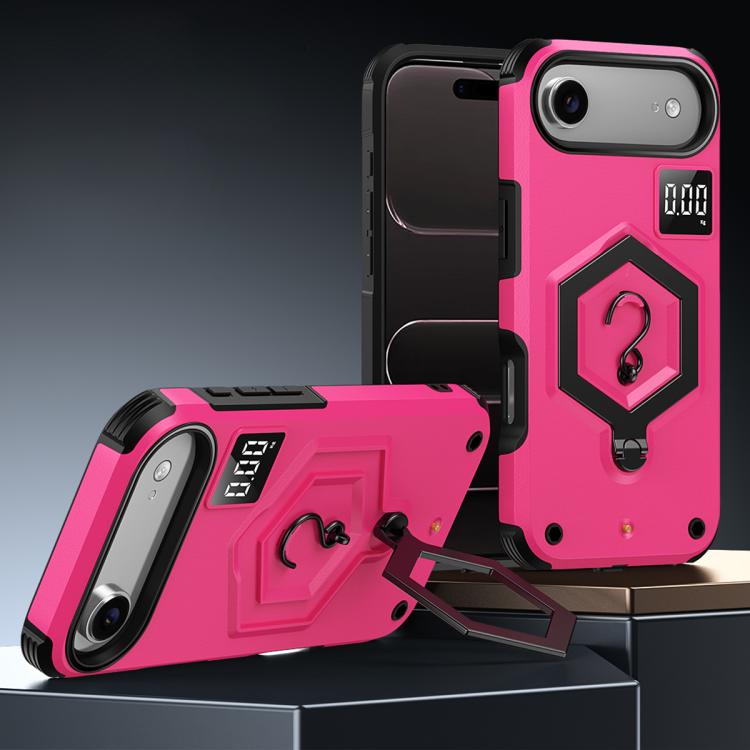 Ốp lưng điện thoại có nam châm hình lục giác kiêm giá đỡ cân điện tử, dành cho iPhone 17 Pro Max, iPhone 17 Pro, iPhone 17, iPhone Air, iPhone 16 Pro Max, iPhone 16 Pro