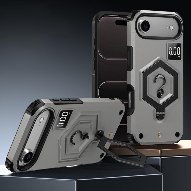 Ốp lưng điện thoại có nam châm hình lục giác kiêm giá đỡ cân điện tử, dành cho iPhone 17 Pro Max, iPhone 17 Pro, iPhone 17, iPhone Air, iPhone 16 Pro Max, iPhone 16 Pro