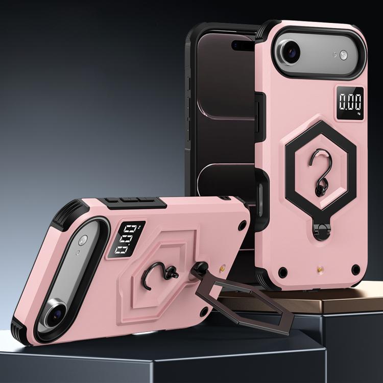 Ốp lưng điện thoại có nam châm hình lục giác kiêm giá đỡ cân điện tử, dành cho iPhone 17 Pro Max, iPhone 17 Pro, iPhone 17, iPhone Air, iPhone 16 Pro Max, iPhone 16 Pro
