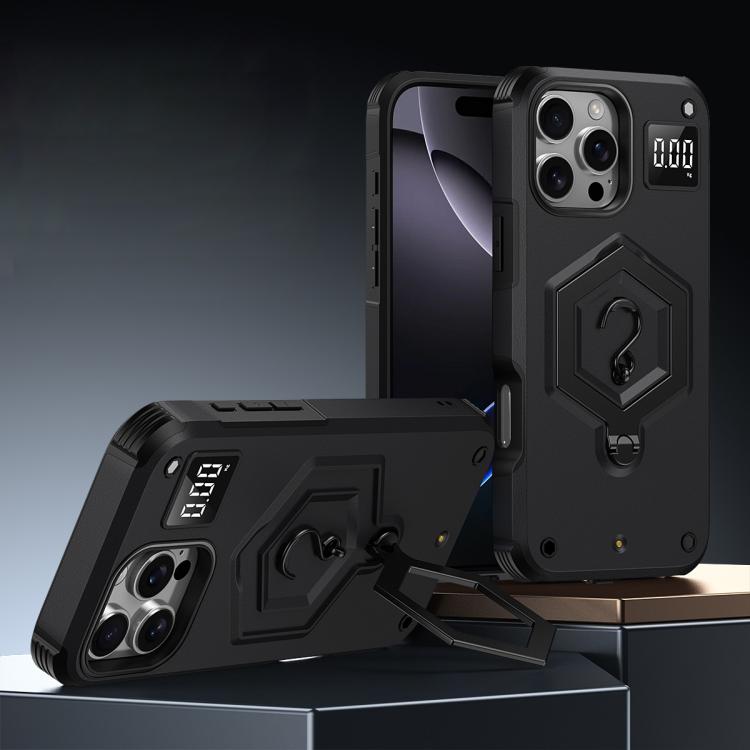 Ốp lưng điện thoại có nam châm hình lục giác kiêm giá đỡ cân điện tử, dành cho iPhone 17 Pro Max, iPhone 17 Pro, iPhone 17, iPhone Air, iPhone 16 Pro Max, iPhone 16 Pro