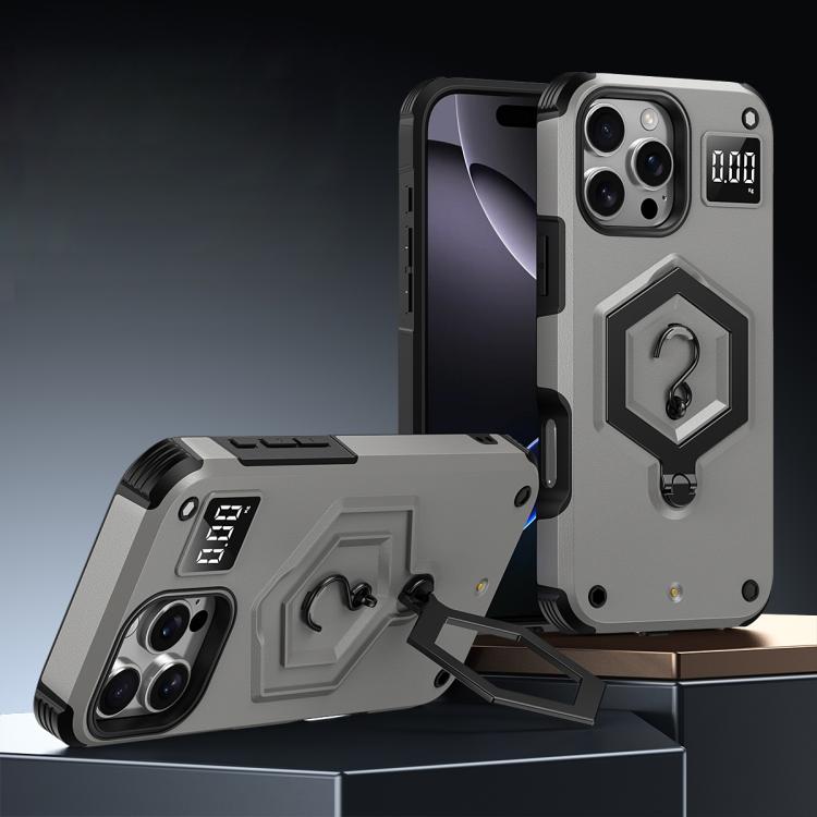 Ốp lưng điện thoại có nam châm hình lục giác kiêm giá đỡ cân điện tử, dành cho iPhone 17 Pro Max, iPhone 17 Pro, iPhone 17, iPhone Air, iPhone 16 Pro Max, iPhone 16 Pro