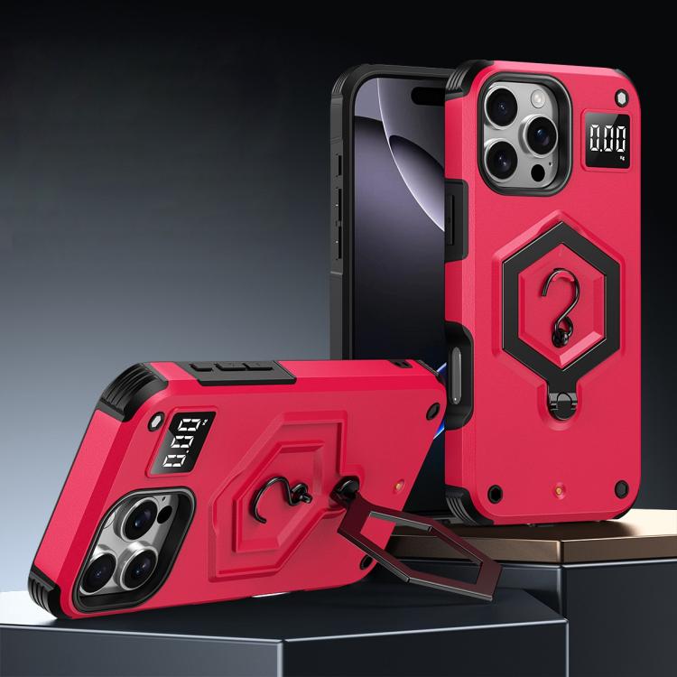 Ốp lưng điện thoại có nam châm hình lục giác kiêm giá đỡ cân điện tử, dành cho iPhone 17 Pro Max, iPhone 17 Pro, iPhone 17, iPhone Air, iPhone 16 Pro Max, iPhone 16 Pro