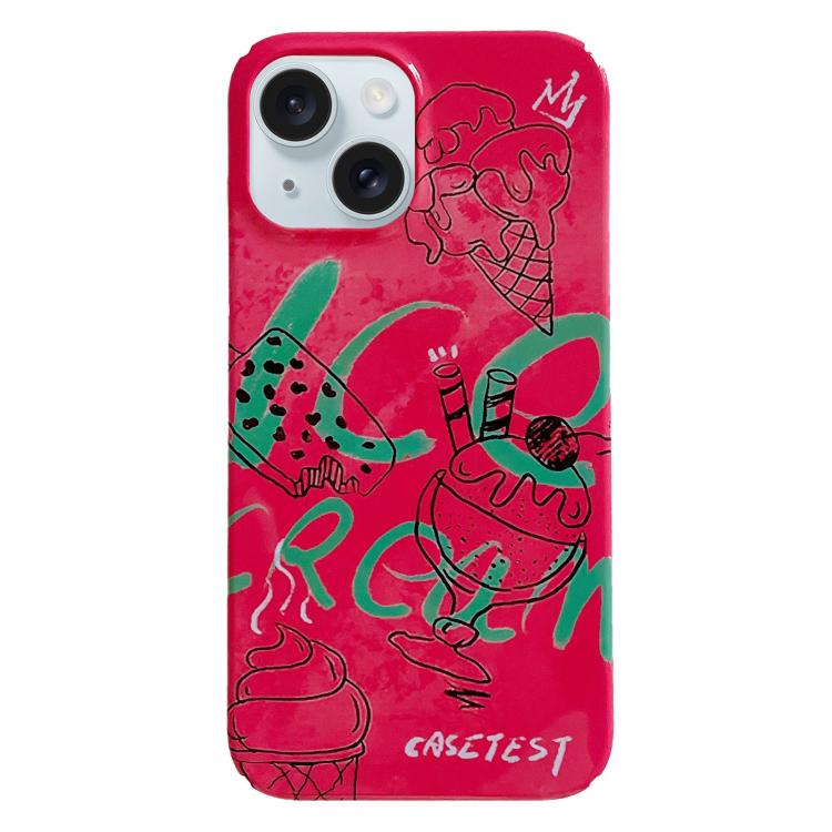 Ốp lưng điện thoại PC họa tiết vẽ, dành cho iPhone 17