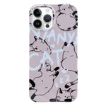 Painted Pattern PC Phone Case, For iPhone 16 Pro