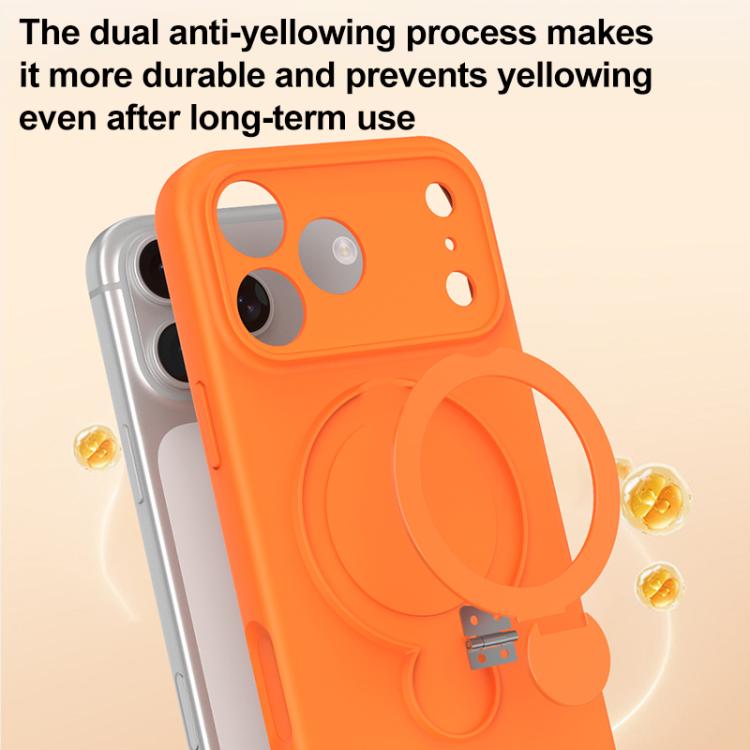 Ốp lưng điện thoại chất liệu silicone lỏng MagSafe, dành cho iPhone 17 Pro Max, iPhone 17 Pro, iPhone 17, iPhone Air