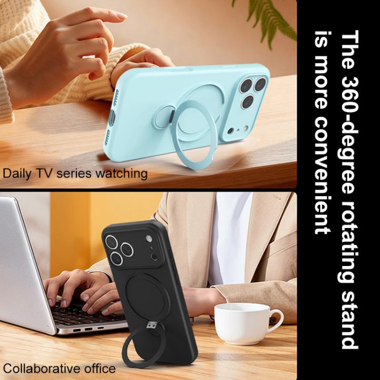Ốp lưng điện thoại chất liệu silicone lỏng MagSafe, dành cho iPhone 17 Pro Max, iPhone 17 Pro, iPhone 17, iPhone Air