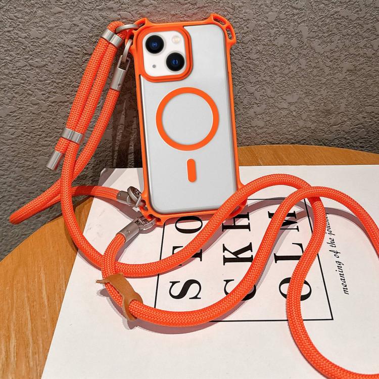 Ốp lưng điện thoại acrylic nam châm chống sốc bốn góc kiểu drone kèm dây đeo dài và ngắn, dành cho iPhone 14, iPhone 14 Pro, iPhone 14 Pro Max, iPhone 13 Pro Max, iPhone 13 Pro, iPhone 13, iPhone 12, iPhone 12 Pro Max