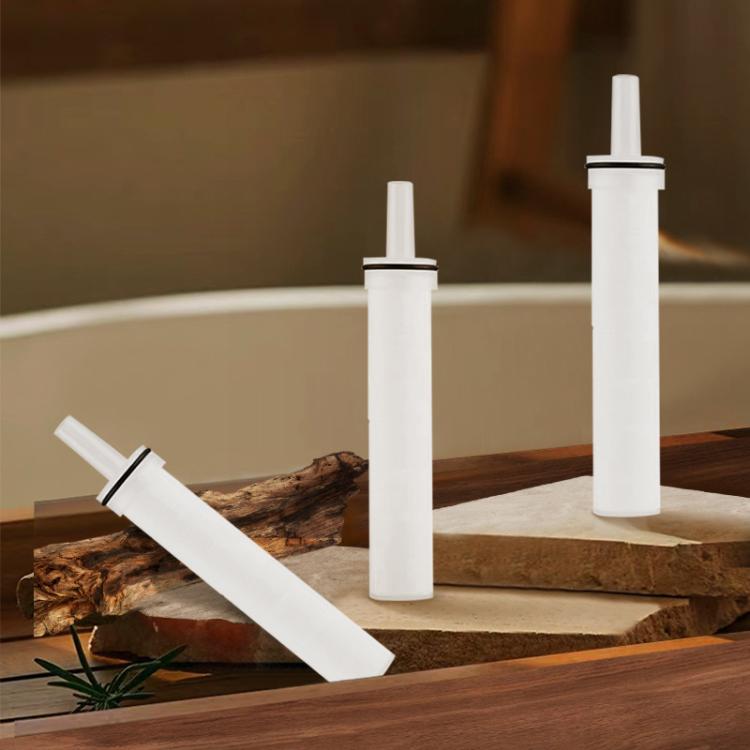 Bộ 5 lõi lọc nước làm đẹp da bằng bông PP cho đầu vòi sen, 16.5 x 2.6cm