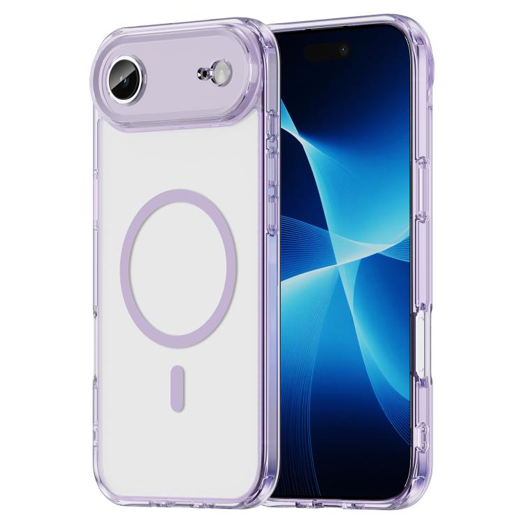 Ốp lưng điện thoại chống sốc MagSafe kết hợp PC và TPU có túi khí, dành cho iPhone 17e / 16e, iPhone 17 Pro Max, iPhone 17 Pro, iPhone 17, iPhone Air, iPhone 16 Pro Max, iPhone 16 Pro, iPhone 16 Plus, iPhone 16, iPhone 15 Pro Max