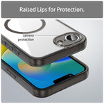 Ốp lưng điện thoại chống sốc MagSafe kết hợp PC và TPU có túi khí, dành cho iPhone 17e / 16e, iPhone 17 Pro Max, iPhone 17 Pro, iPhone 17, iPhone Air, iPhone 16 Pro Max, iPhone 16 Pro, iPhone 16 Plus, iPhone 16, iPhone 15 Pro Max