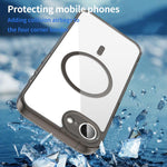 Ốp lưng điện thoại chống sốc MagSafe kết hợp PC và TPU có túi khí, dành cho iPhone 17e / 16e, iPhone 17 Pro Max, iPhone 17 Pro, iPhone 17, iPhone Air, iPhone 16 Pro Max, iPhone 16 Pro, iPhone 16 Plus, iPhone 16, iPhone 15 Pro Max