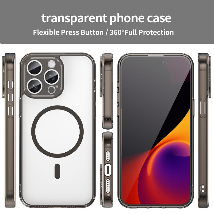 Ốp điện thoại PC Hybrid TPU chống sốc túi khí MagSafe, Dành cho iPhone 15
