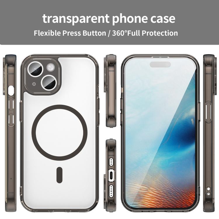 Ốp điện thoại PC Hybrid TPU chống sốc túi khí MagSafe, Dành cho iPhone 15