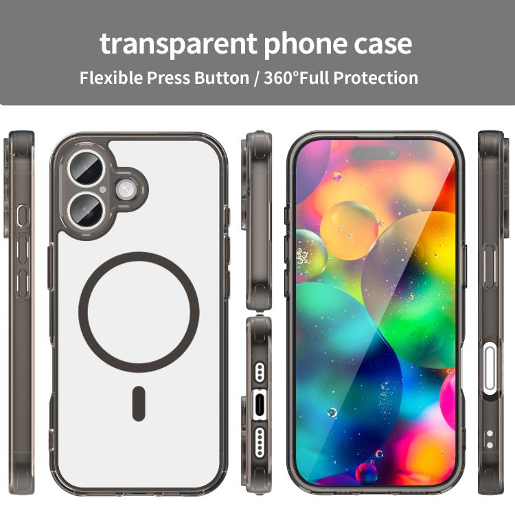 Ốp lưng điện thoại chống sốc MagSafe kết hợp PC và TPU có túi khí, dành cho iPhone 17e / 16e, iPhone 17 Pro Max, iPhone 17 Pro, iPhone 17, iPhone Air, iPhone 16 Pro Max, iPhone 16 Pro, iPhone 16 Plus, iPhone 16, iPhone 15 Pro Max