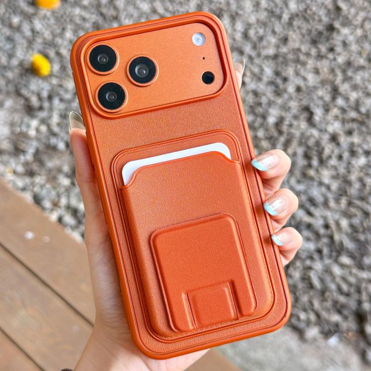 Ốp lưng điện thoại kèm ví gập hình vuông, dành cho iPhone 17 Pro Max, iPhone 17 Pro, iPhone 17, iPhone Air, iPhone 16 Pro Max, iPhone 16 Pro